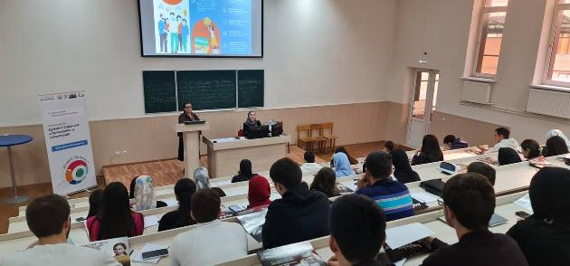 5 ноября в стенах Ингушского государственного университета в рамках масштабной Всероссийской эстафеты «Думай о будущем: страхование и накопление»состоялась уникальная бинарная лекция.