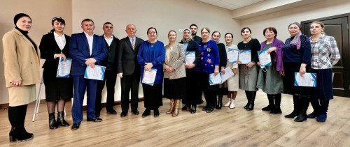 Ректор ИнгГУ Фатима Албакова наградила почётными грамотами преподавателей и работников университета