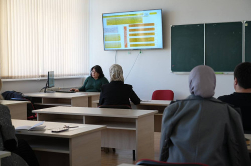 Состоялась встреча с главным специалистом по координации деятельности РУМЦ СКФУ, Козловской Галиной Юрьевной.